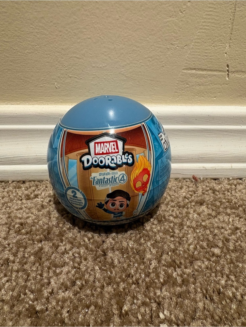 Marvel Doorables Fantastic Four Surprise Ball - Light Blue